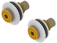 FAR set met 2 rechte kraankoppelingen