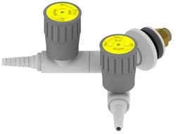 FAR 2-Wege Wandarmatur für Gas mit Stift