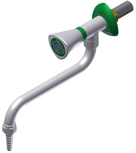 FAR MDS wandkraan demi-water, draaibare uitloop, vernikkeld