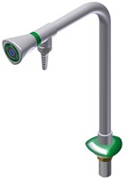FAR MDS Standsäule Demi Wasser, vernickelt