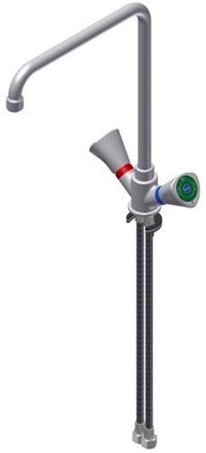 FAR MDS 1-hole mixer tap with swivel spout