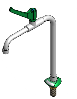FAR MDS bench mounted water tap, elbow operated