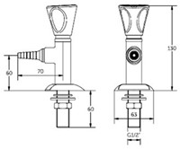 FAR MDS tap 90° for technical gases-2