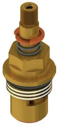 FAR "push-turn" keramik Oberteil für Gasarmaturen