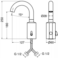 Idral elektronische mengkraan -2
