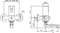 Idral Elektronischer Mischbatterie -2