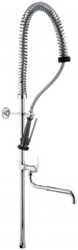 Idral opzetdeel 1200mm met tapkraan voor voorspoeldouche