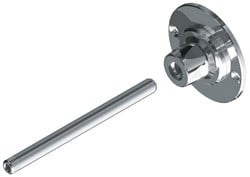 Idral wandbevestiging voor voorspoelkranen