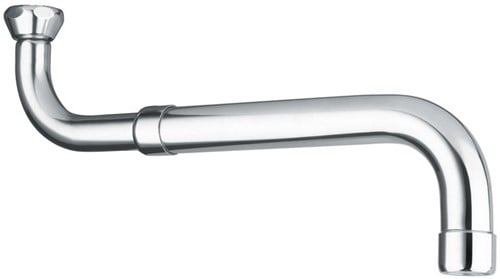 Idral telescopische S/U uitloop 200-300mm voor voorspoelkranen
