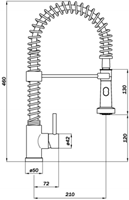 Idral voorspoelkraan Compact-2