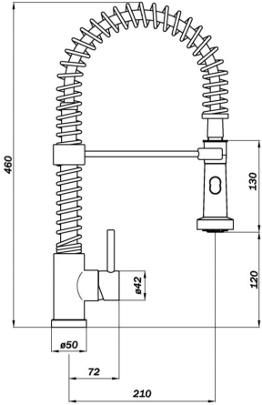 Idral voorspoelkraan Compact-2