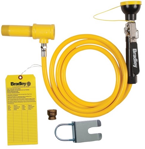 Bradley drench hose spray kit