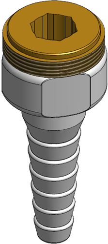 FAR MDS slangwartel, M24x1
