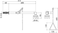 TOF horizontal bodyshower-2