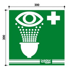 TOF internationale Hinweisschild