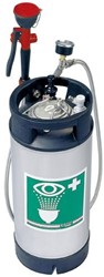TOF portable pressurized eye-/face shower