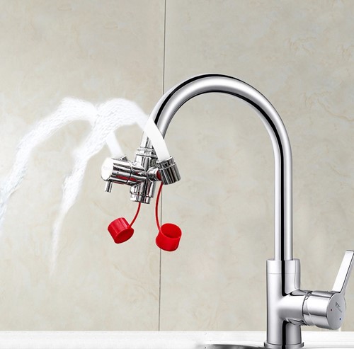 ST-Safe  Augendusche Wasserhahnmontage-2