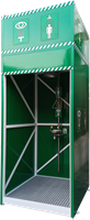 ST-Safe tankdouche 630 liter met RVS combinatiedouche (ATEX)