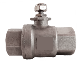 ST-Safe stainless steel ball valve 1/2" for eye shower