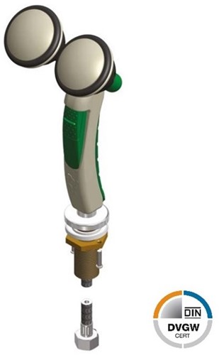FAR MDS drench hose with double sprayhead 45°