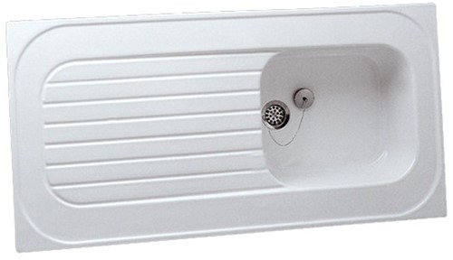 Fireclay sink-unit 1200x600mm