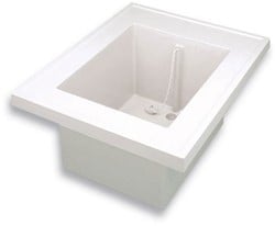 PP Spule mit Spülbecken 600 x 750mm
