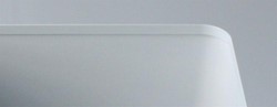 Inbouwen ovale trechter, 230x75mm