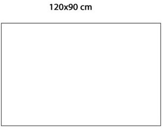 Keraion keramische tegel, 1192 x 892 x 8mm, wit
