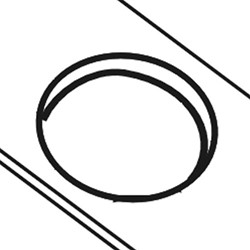 KeraLab geglazuurde trechteruitsparing