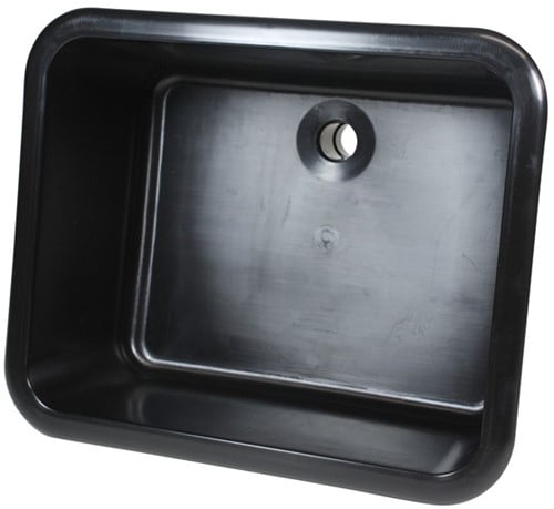 Labstream spoelbak 500x400x250mm Kappa Plus, zwart
