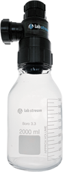Labstream Siphon mit großem Glasbecher