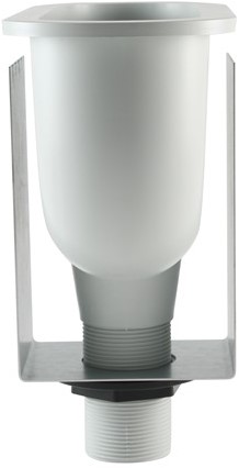 Mounting bracket for PP drip cup 42-497 and 42-498