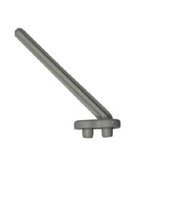 Labstream PP pin for pegboard, length 14cm, RAL7035