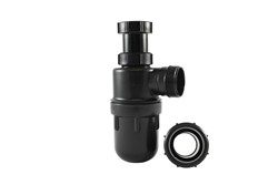 Labstream PP bottle trap 1,5" x 1,5" pipe
