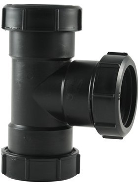 Labstream PP T-stuk 40x40x40mm 90°
