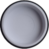 PP blank cap and washer 40mm