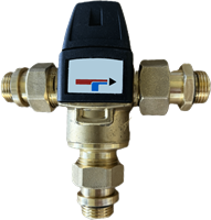 ST-Safe thermostatic mixing valve for eyeshowers 