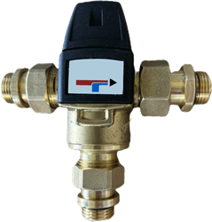 ST-Safe thermostatic mixing valve for eyeshowers 